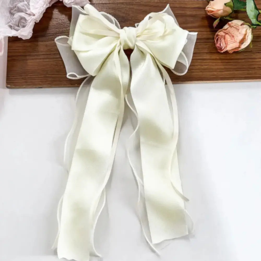 Barrette cheveux haut de gamme - Beige
