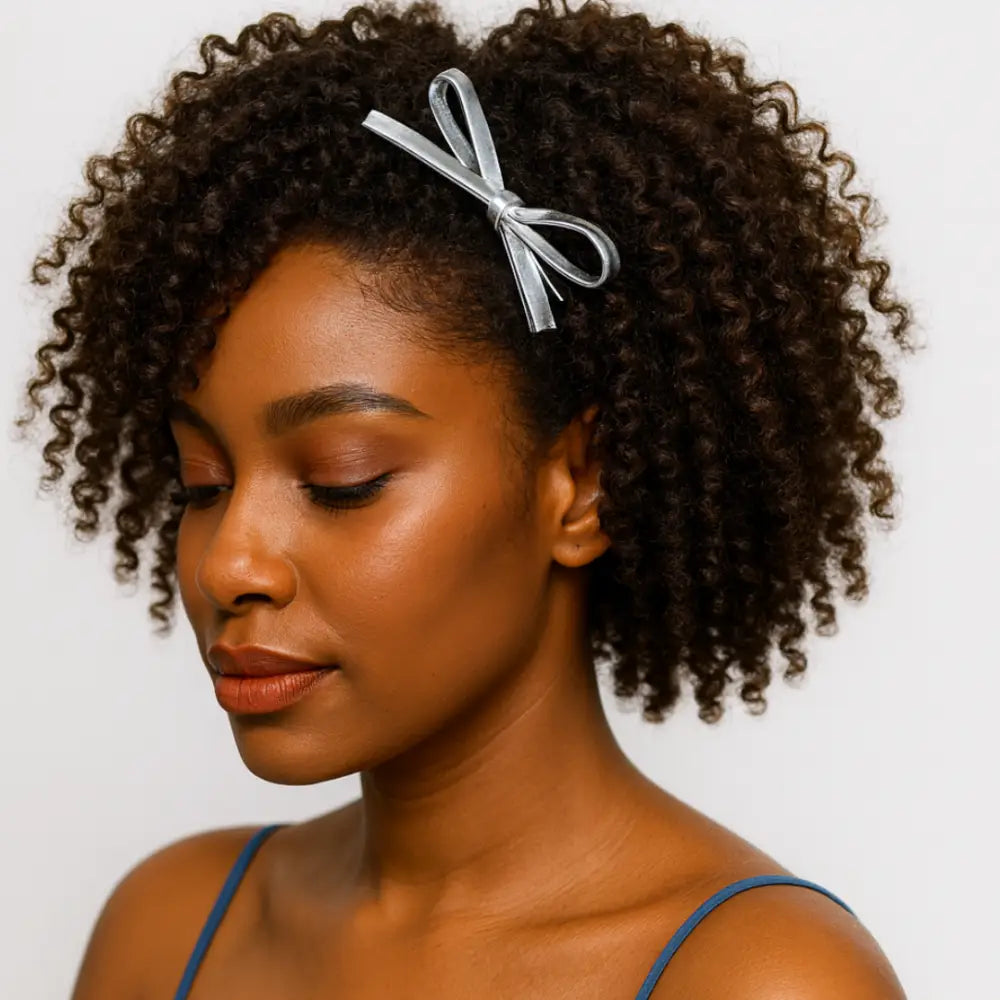 Barrette cheveux noeud