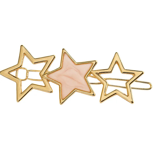 Barrette cheveux or