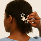 Barrette cheveux or