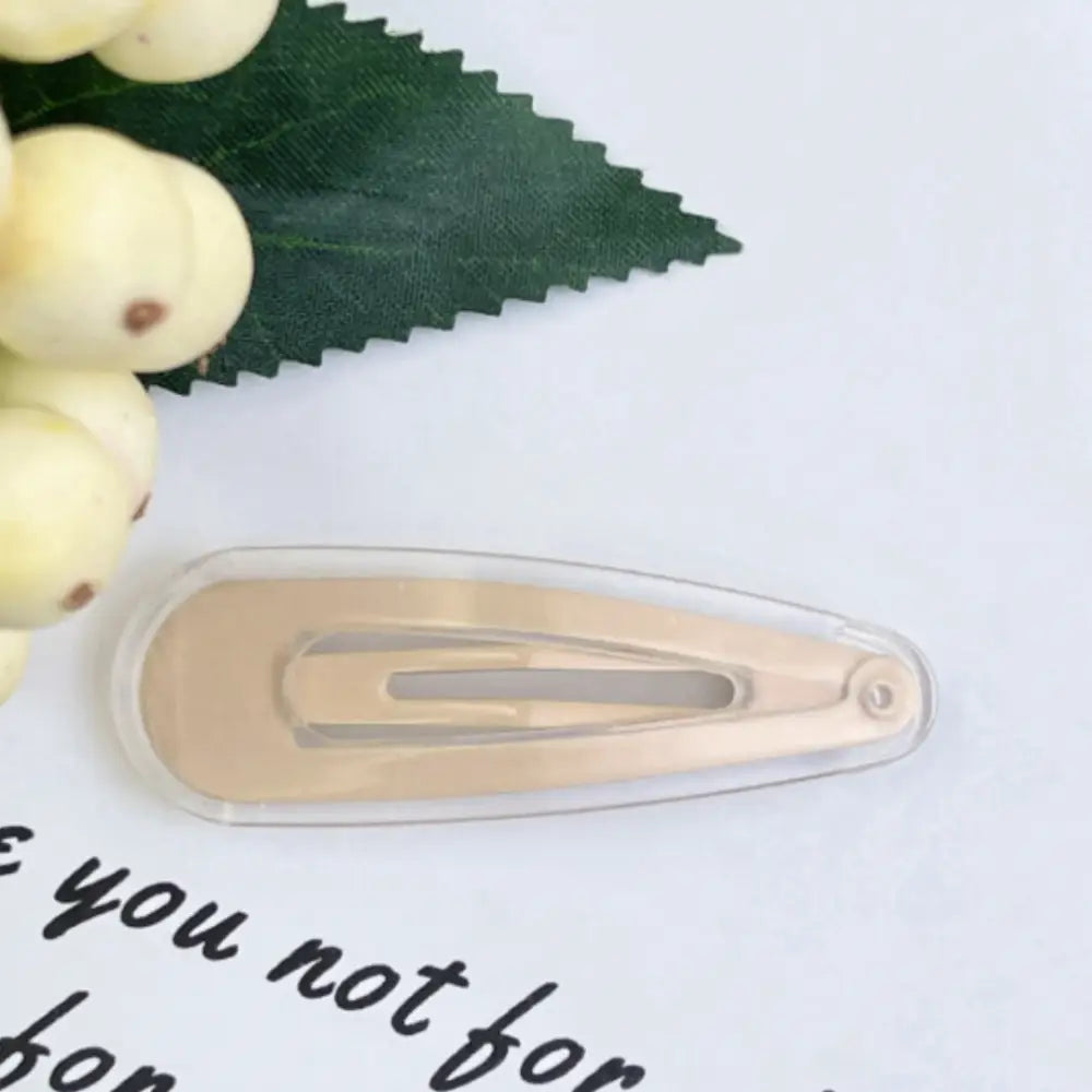 Barrette clic clac cheveux