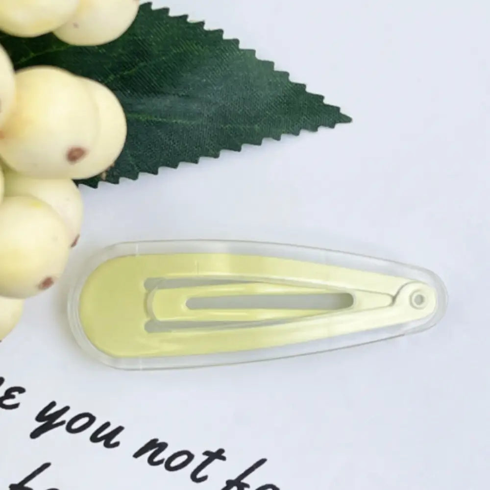 Barrette clic clac cheveux