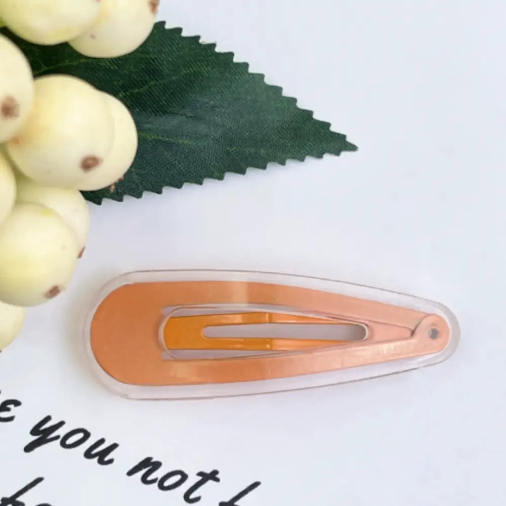 Barrette clic clac cheveux