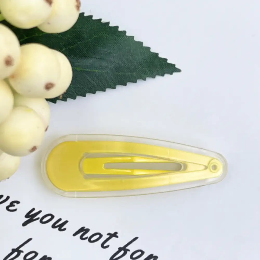 Barrette clic clac cheveux