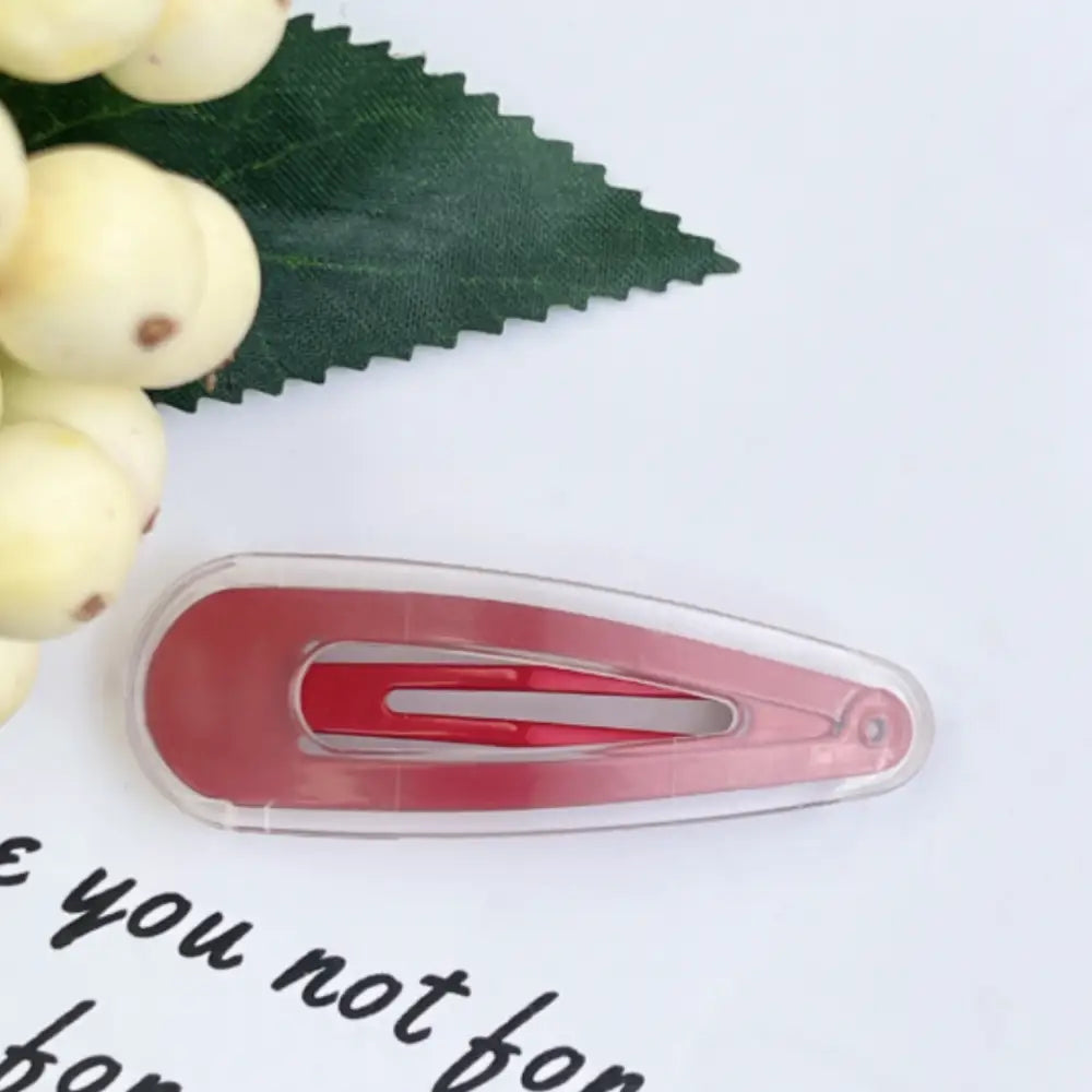 Barrette clic clac cheveux