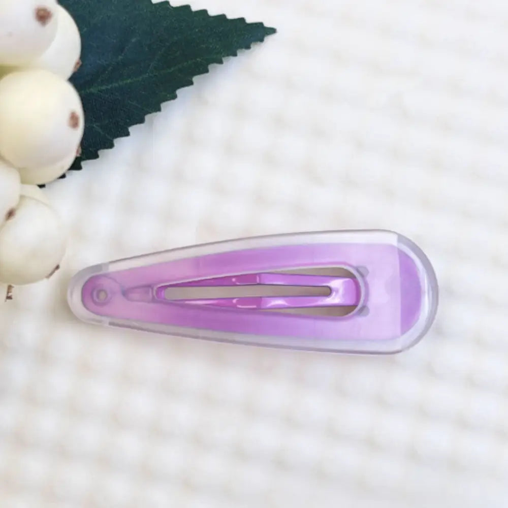 Barrette clic clac cheveux