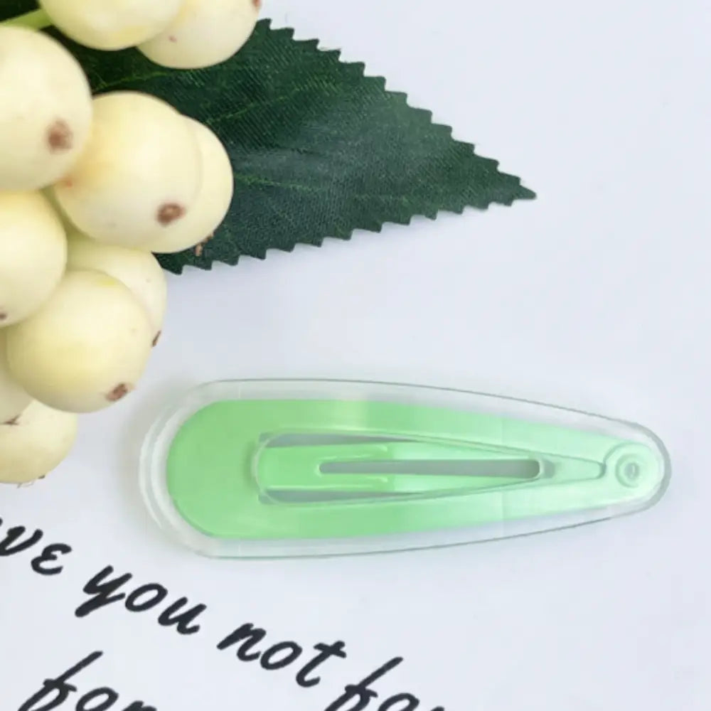 Barrette clic clac cheveux