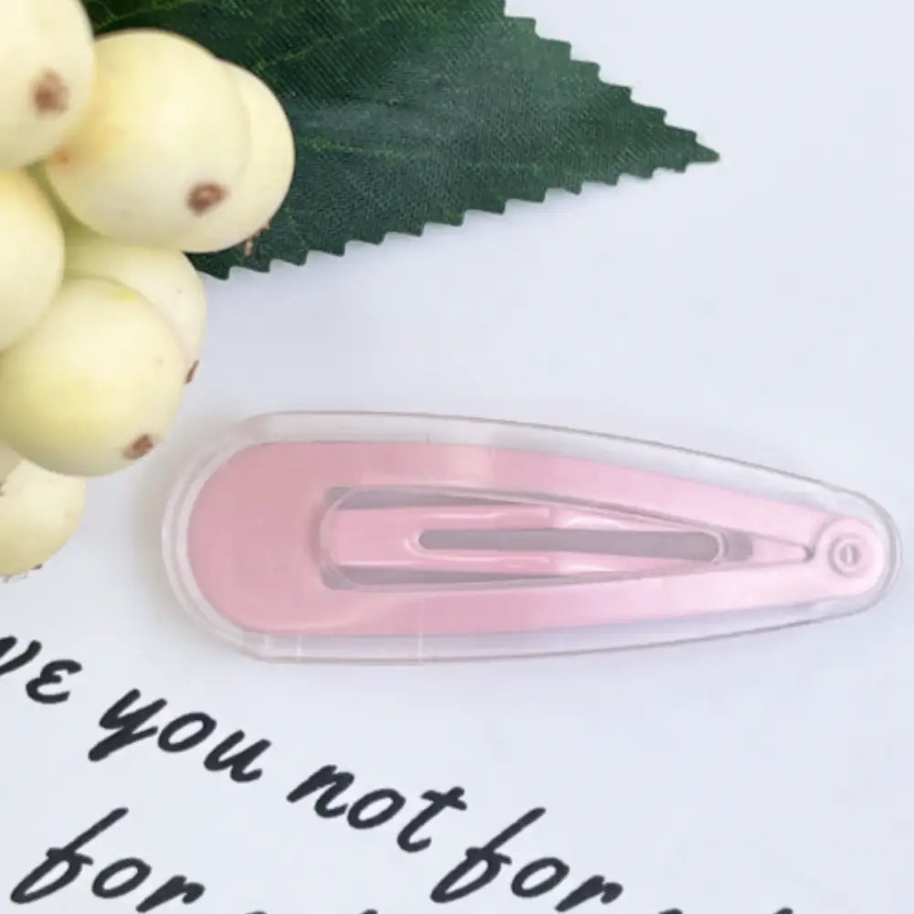 Barrette clic clac cheveux