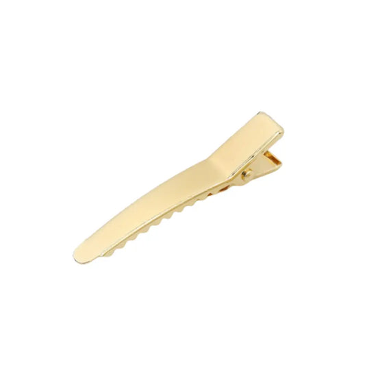 Barrette dorée - 45 mm - 7.3 mm