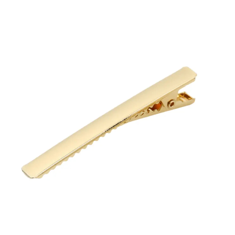 Barrette dorée - 60mm - 6 mm