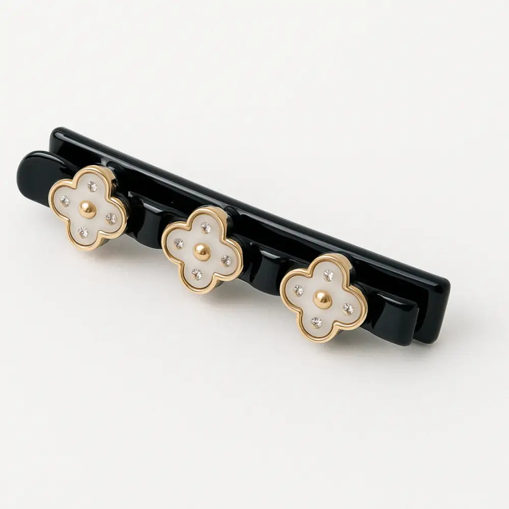 Barrette en forme de fleur