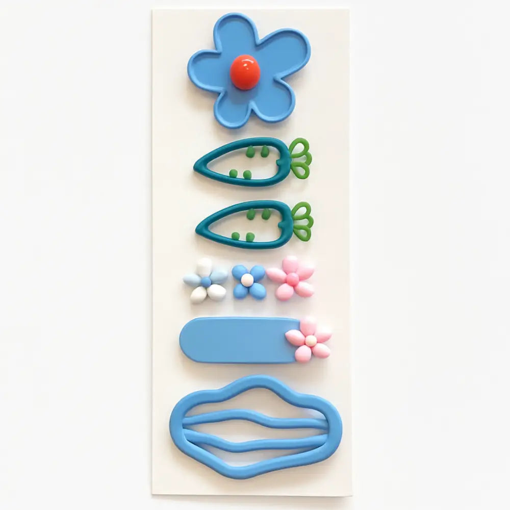 Barrette enfant fille - Bleu