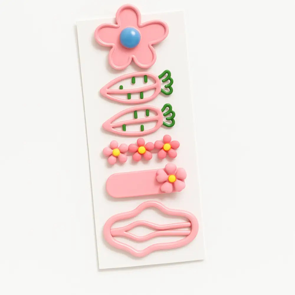 Barrette enfant fille - Rose