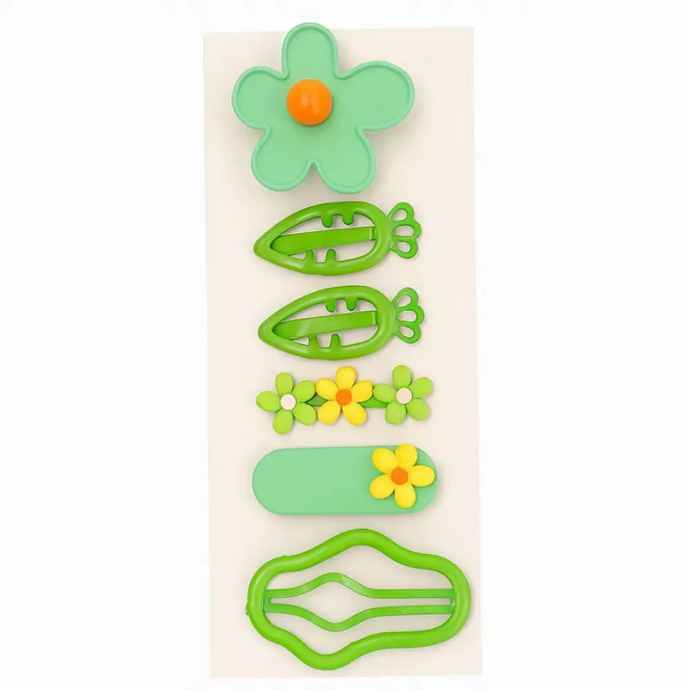 Barrette enfant fille - Vert
