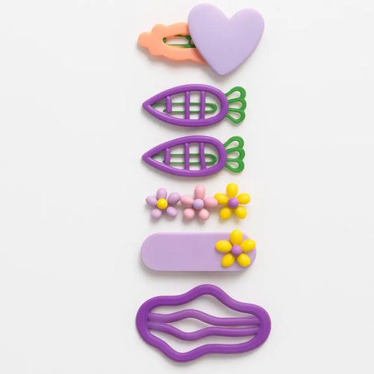 Barrette enfant fille - Violet
