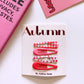 Barrette petite fille - Rouge + blanc