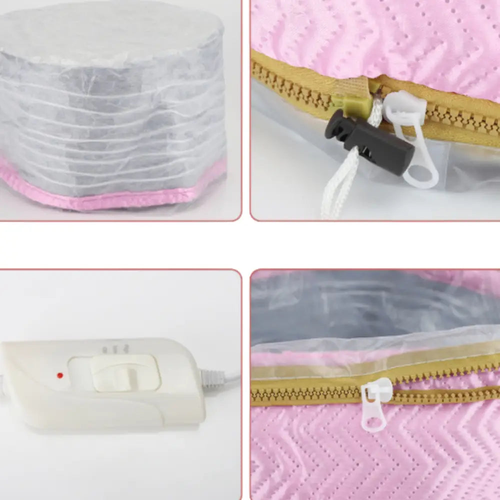 Bonnet chauffant pour masque cheveux