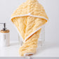 Bonnet de bain cheveux longs - Jaune