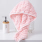 Bonnet de bain cheveux longs - Rose