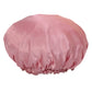 Bonnet de bain pour cheveux afro - Gris rosatre