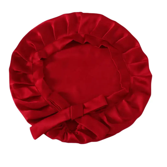 Bonnet de nuit en soie