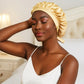 Bonnet de nuit en soie