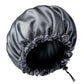 Bonnet de nuit protection cheveux - Gris