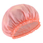 Bonnet en satin cheveux crépus - Orange