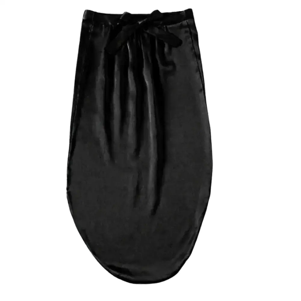 Bonnet en soie cheveux long