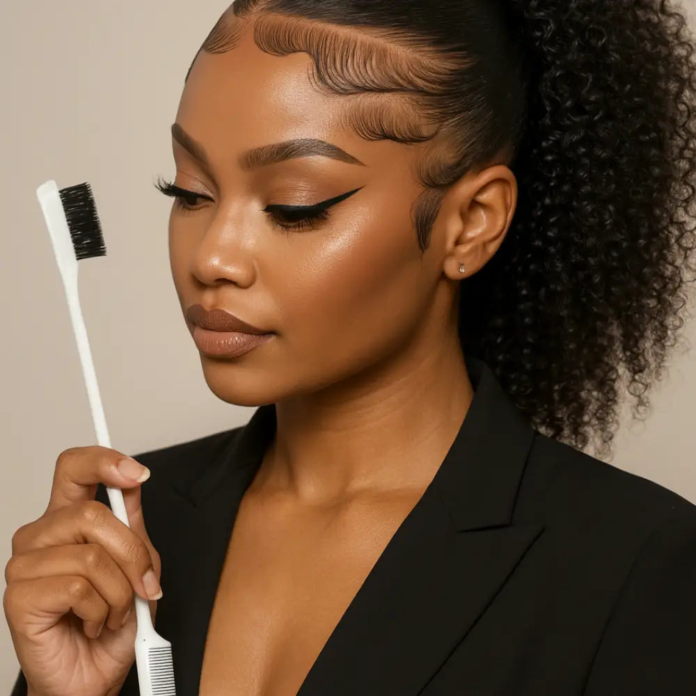 Brosse à baby hair