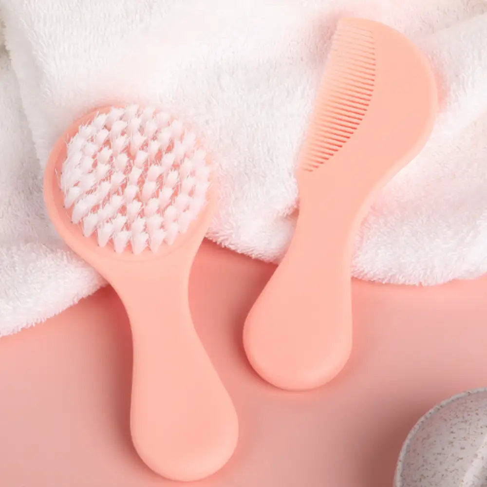 Brosse à cheveux bébé - Rose