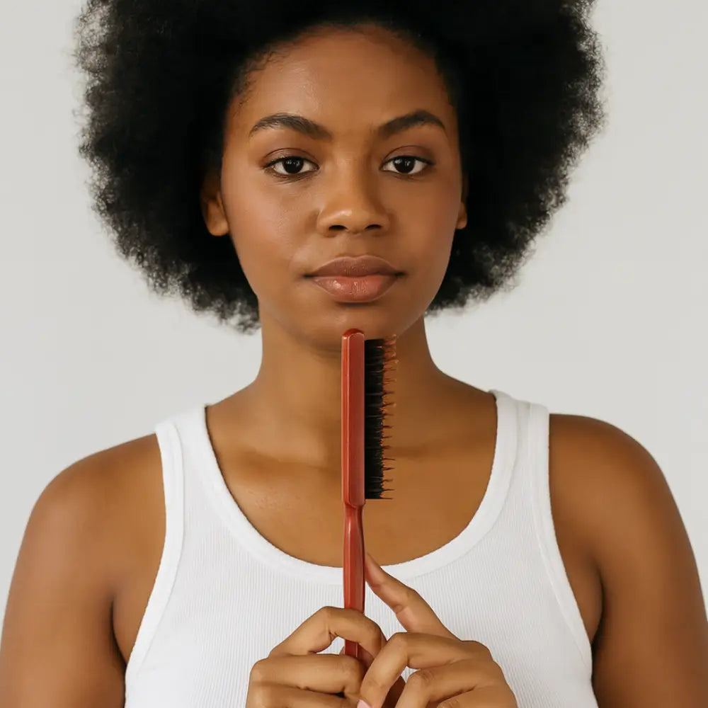 Brosse à cheveux en bois