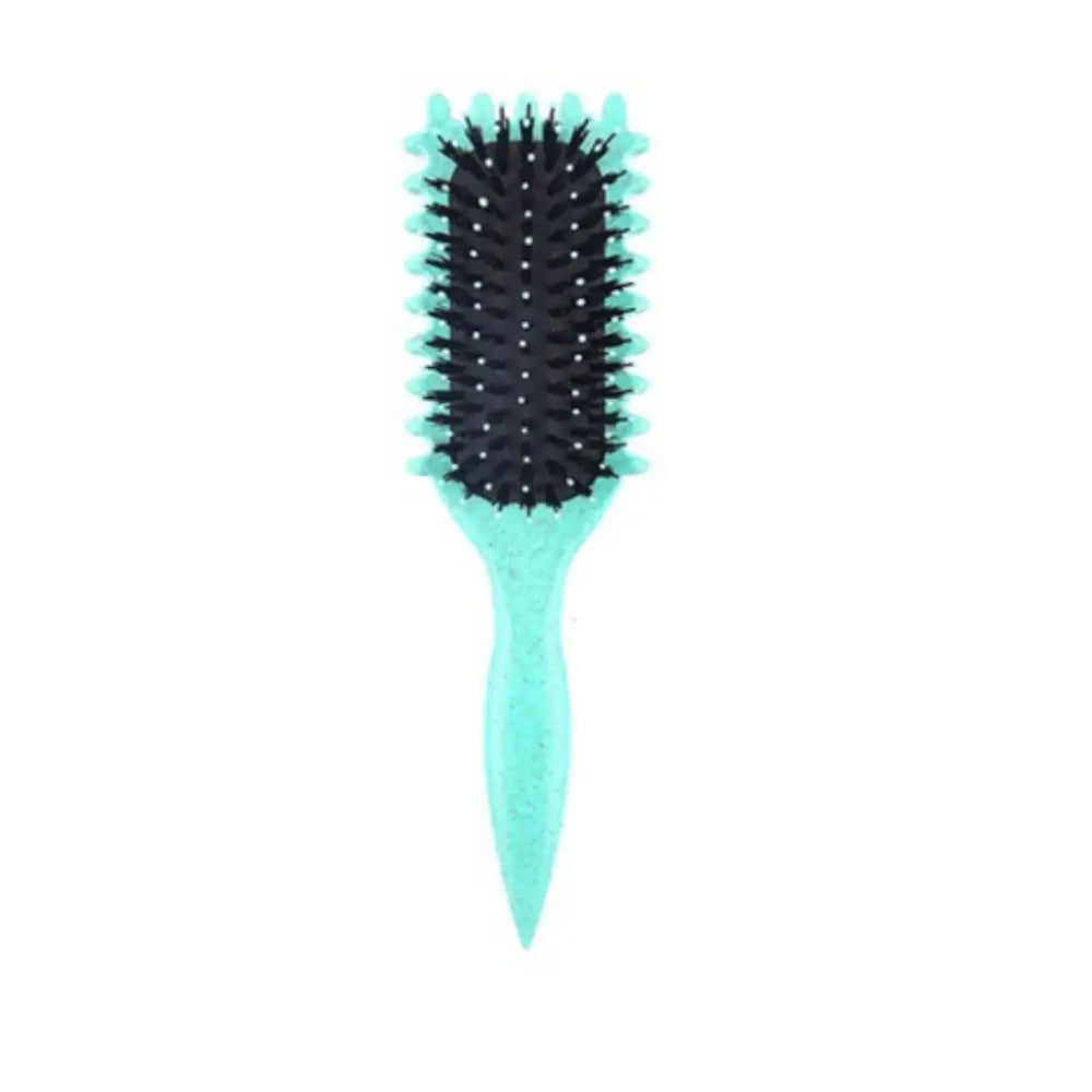 Brosse cheveux bouclés - Bleu
