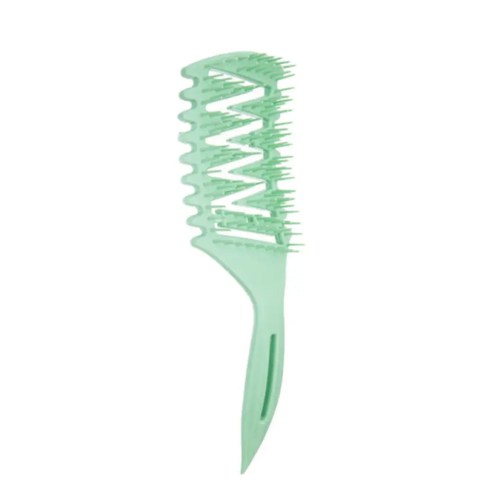 Brosse cheveux ondulés - Vert