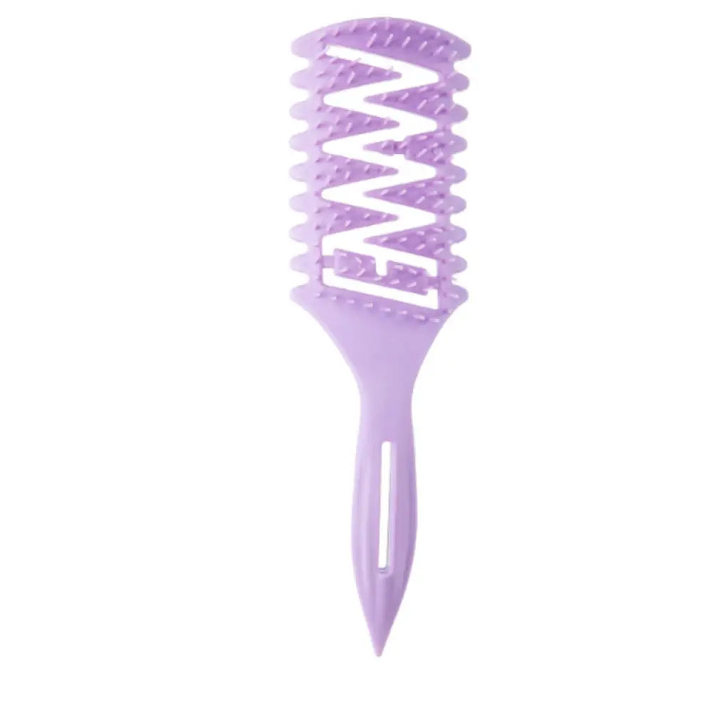 Brosse cheveux ondulés - Violet