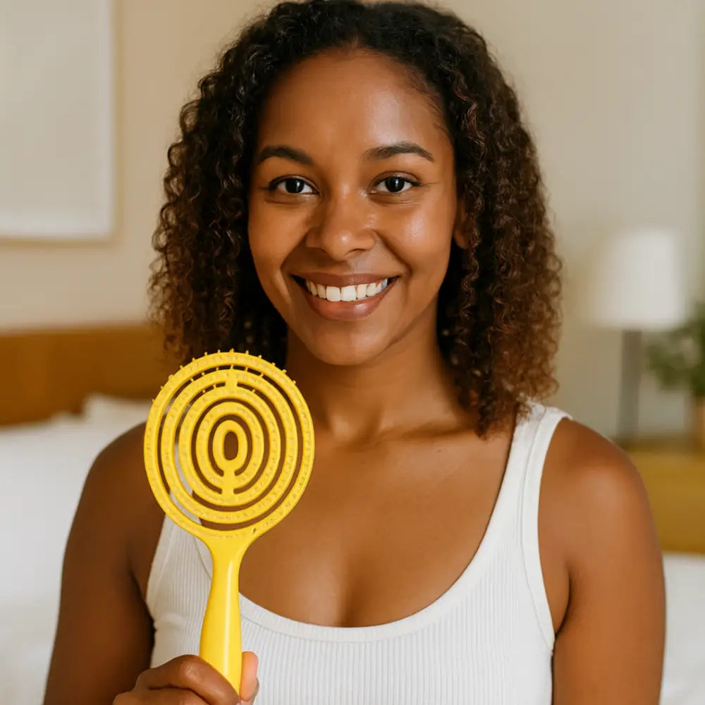 Brosse cheveux ronde