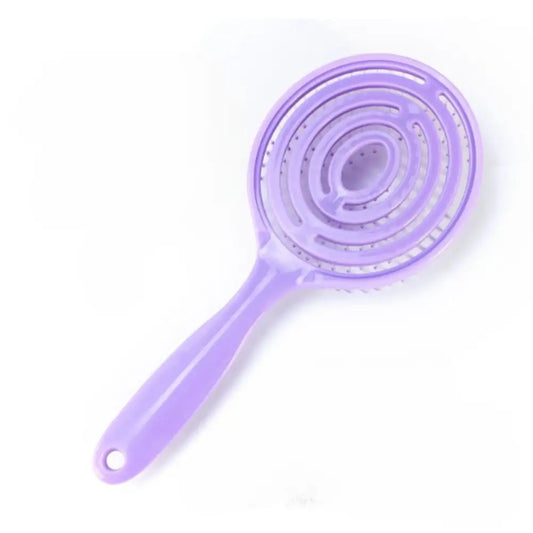 Brosse cheveux ronde - Violet