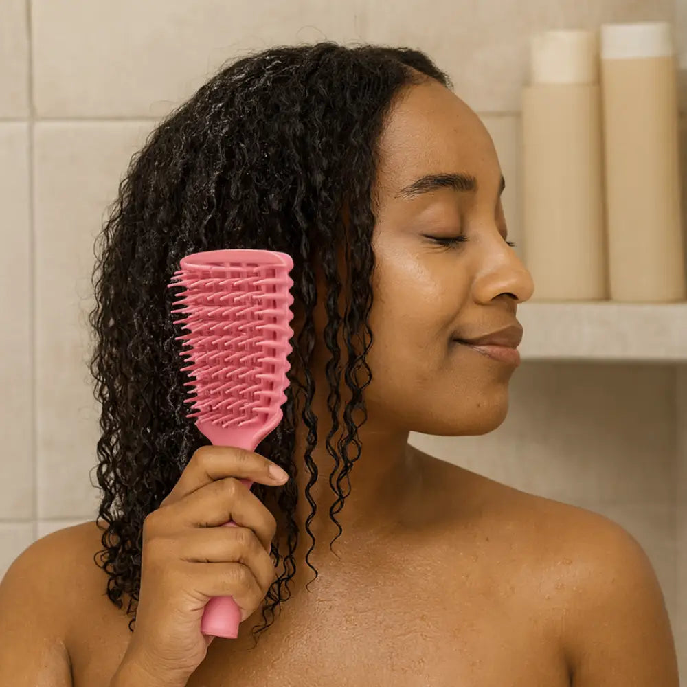 Brosse curly