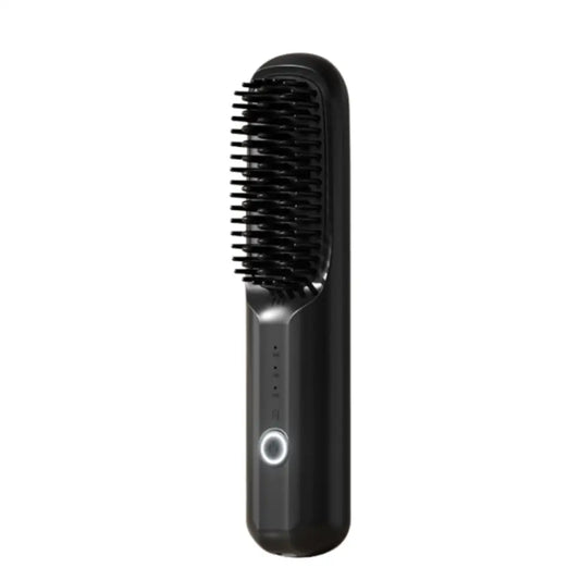 Brosse lissante chauffante - Noir