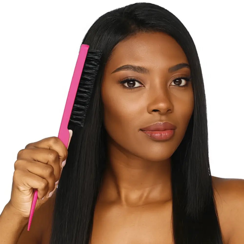 Brosse plaquer cheveux