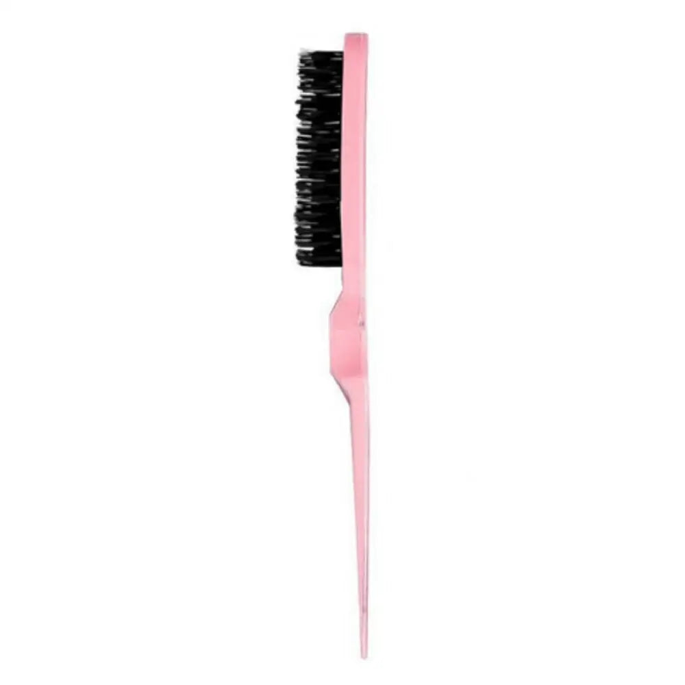 Brosse plaquer cheveux - Rose pâle
