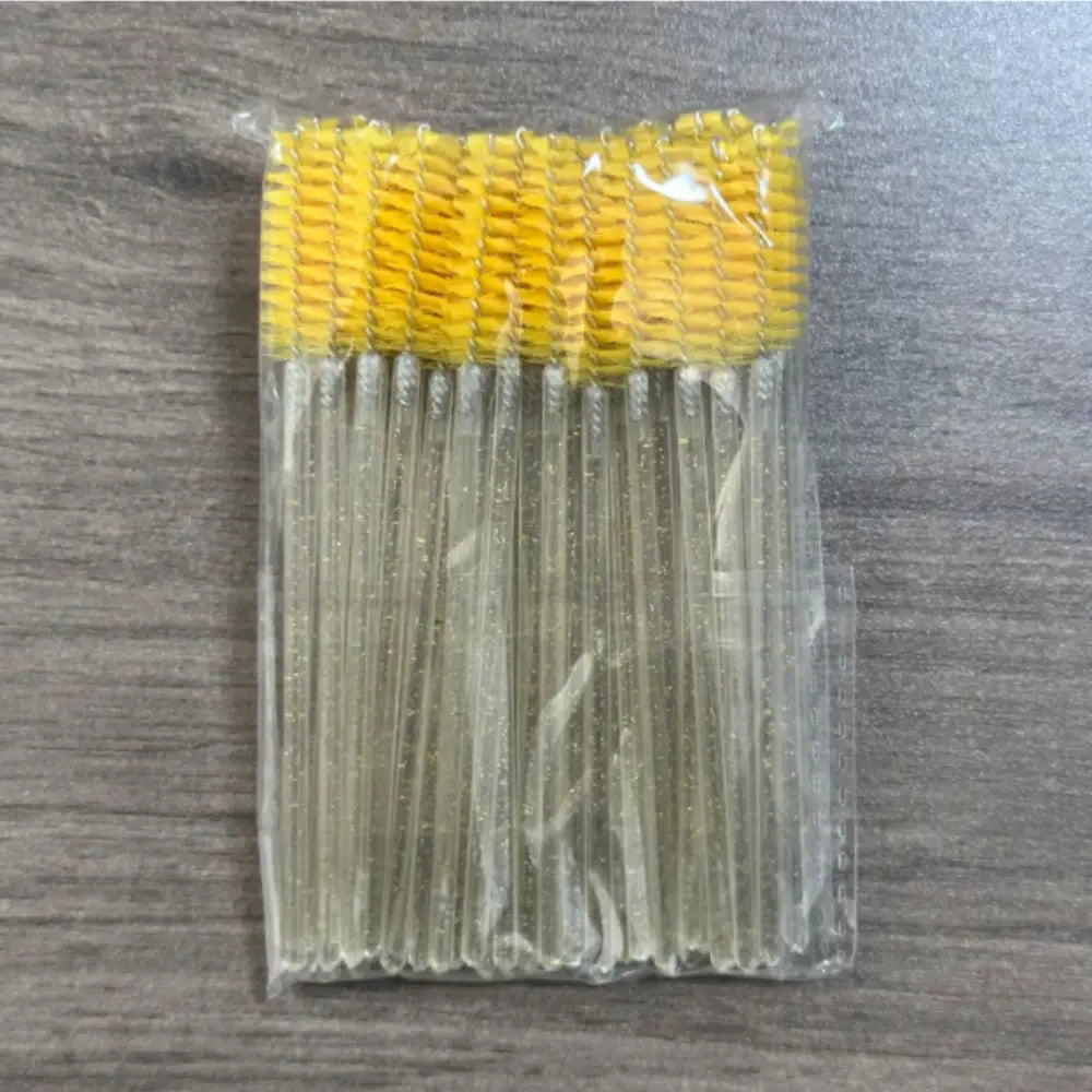 Brosse pour les cils - Jaune