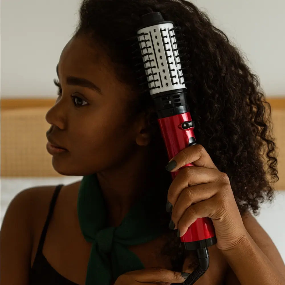 Brosse rotative cheveux