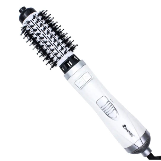 Brosse rotative pour cheveux courts - Blanc