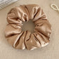 Chouchou en soie - Marron clair