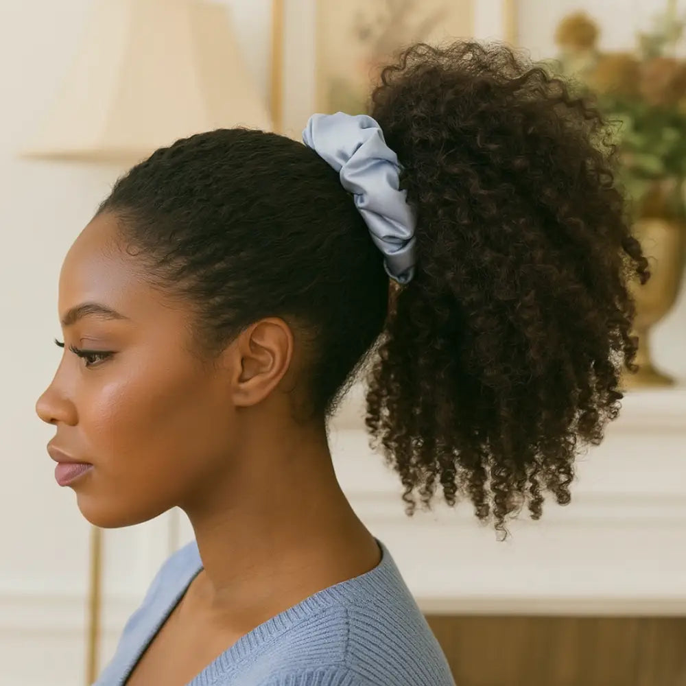 Chouchou qui ne casse pas les cheveux