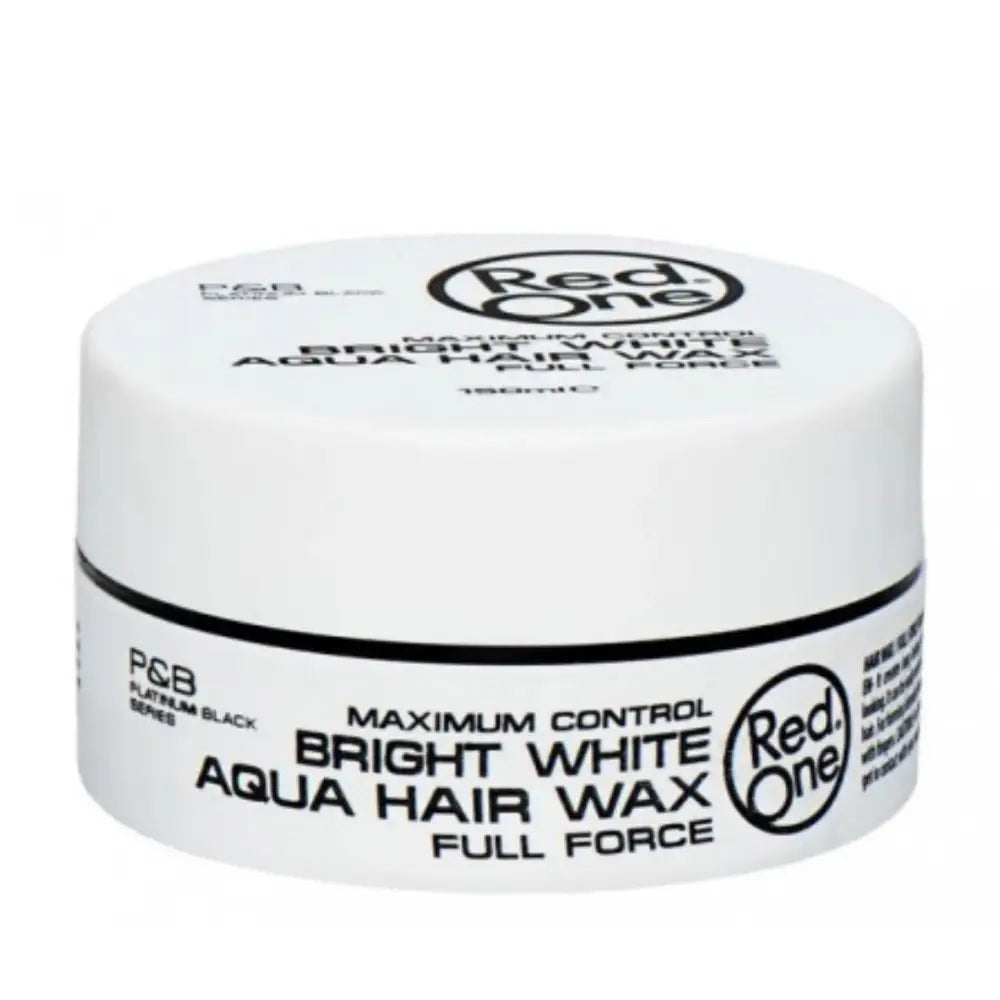 Cire Coiffante Aqua Hair Wax Blanc 150ml - RED ONE