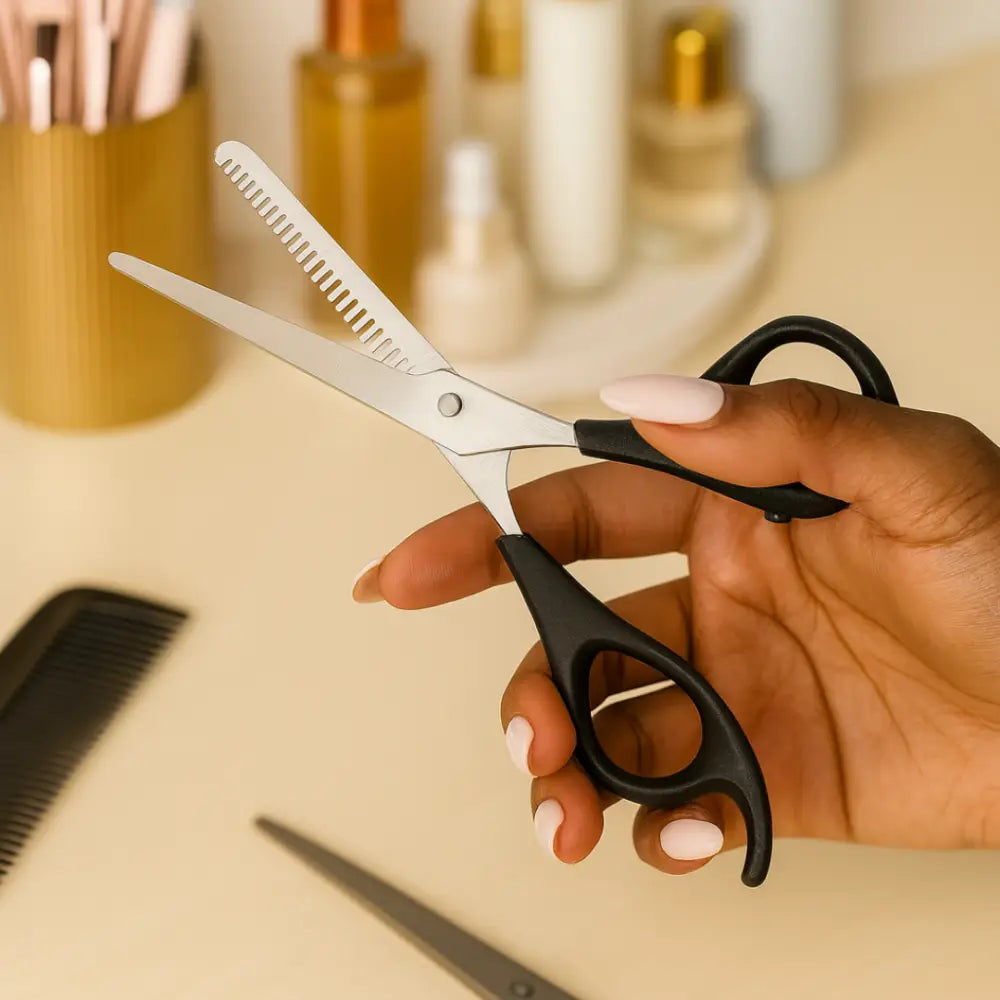 Ciseaux coiffure cranteur