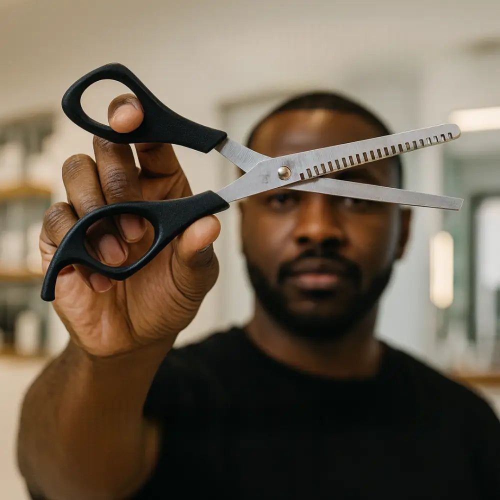 Ciseaux coiffure cranteur