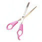 ciseaux coiffure frange - Rose / 6 pouces